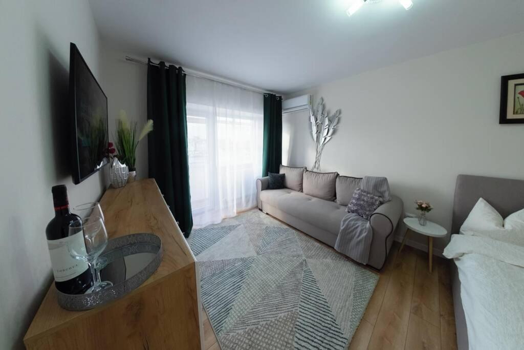 Studio With A View In City Center Targoviste Esterno foto