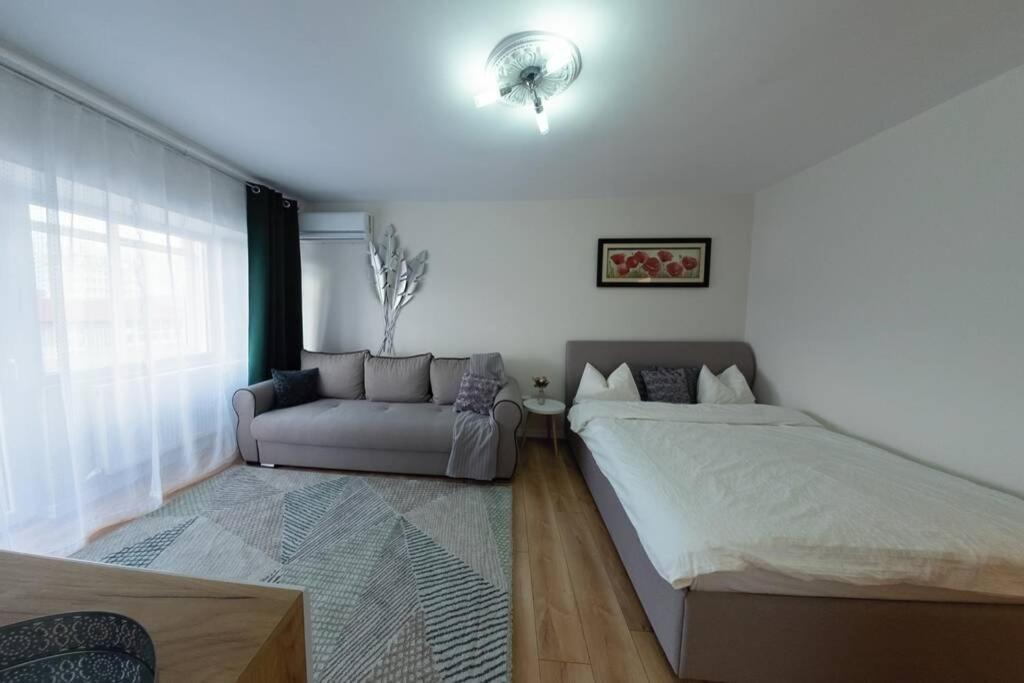 Studio With A View In City Center Targoviste Esterno foto